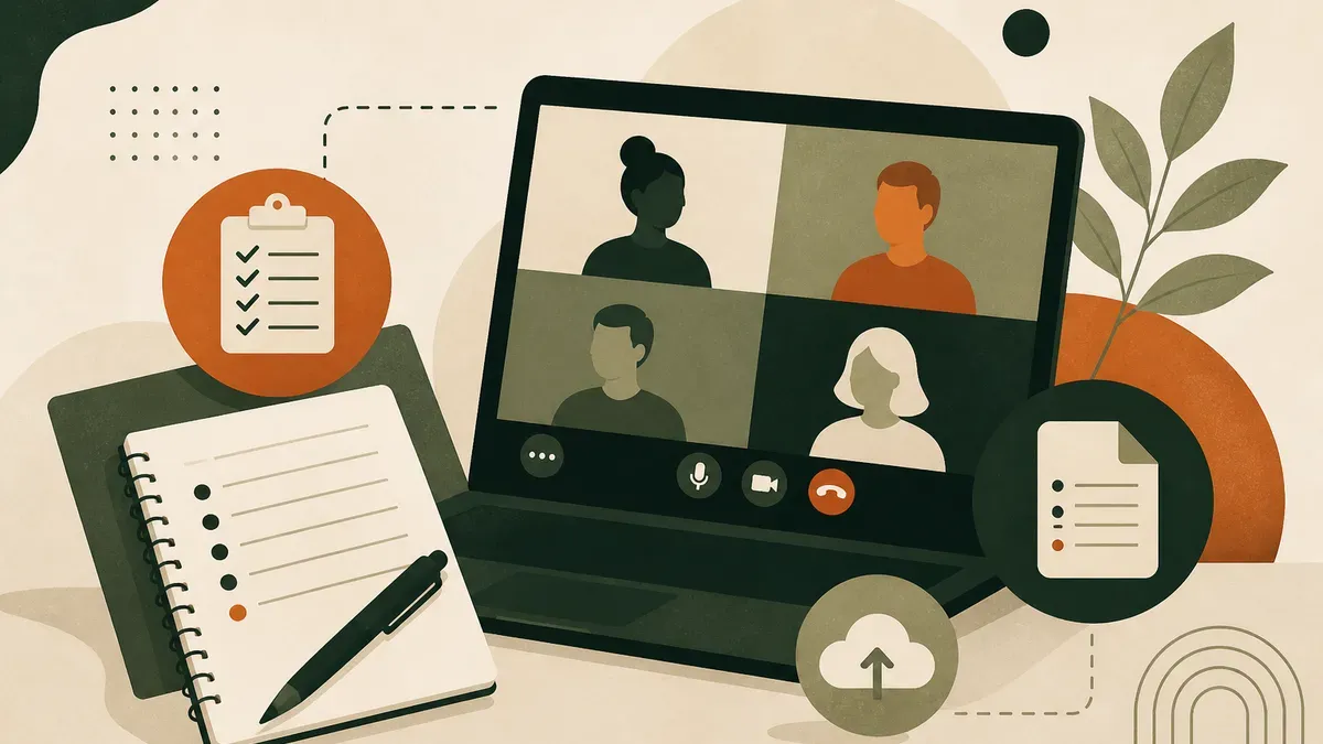 Ata de reunião online: o que muda quando a conversa é por vídeo