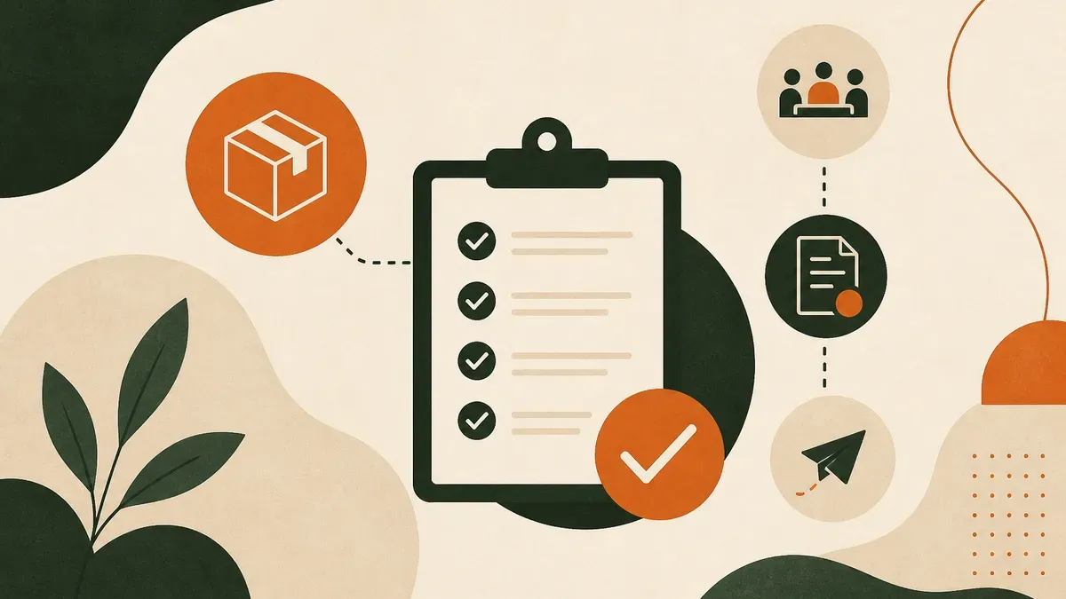 Ilustração sobre Reunião de aprovação de entrega: critérios, registro e encaminhamentos