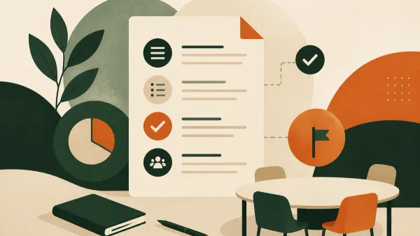 Ilustração sobre Como fazer ata de reunião: o método completo