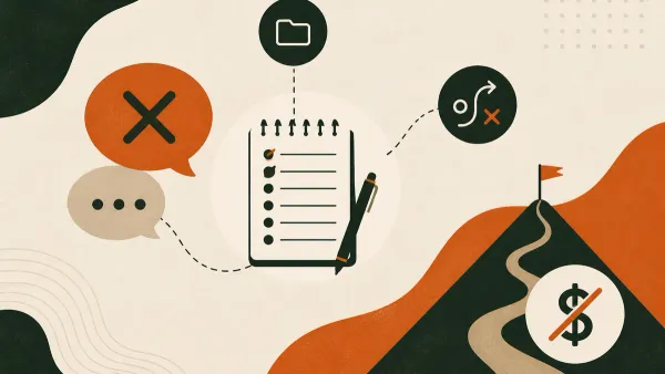 Ilustração sobre Objeções de vendas: como registrar durante a call e usar depois